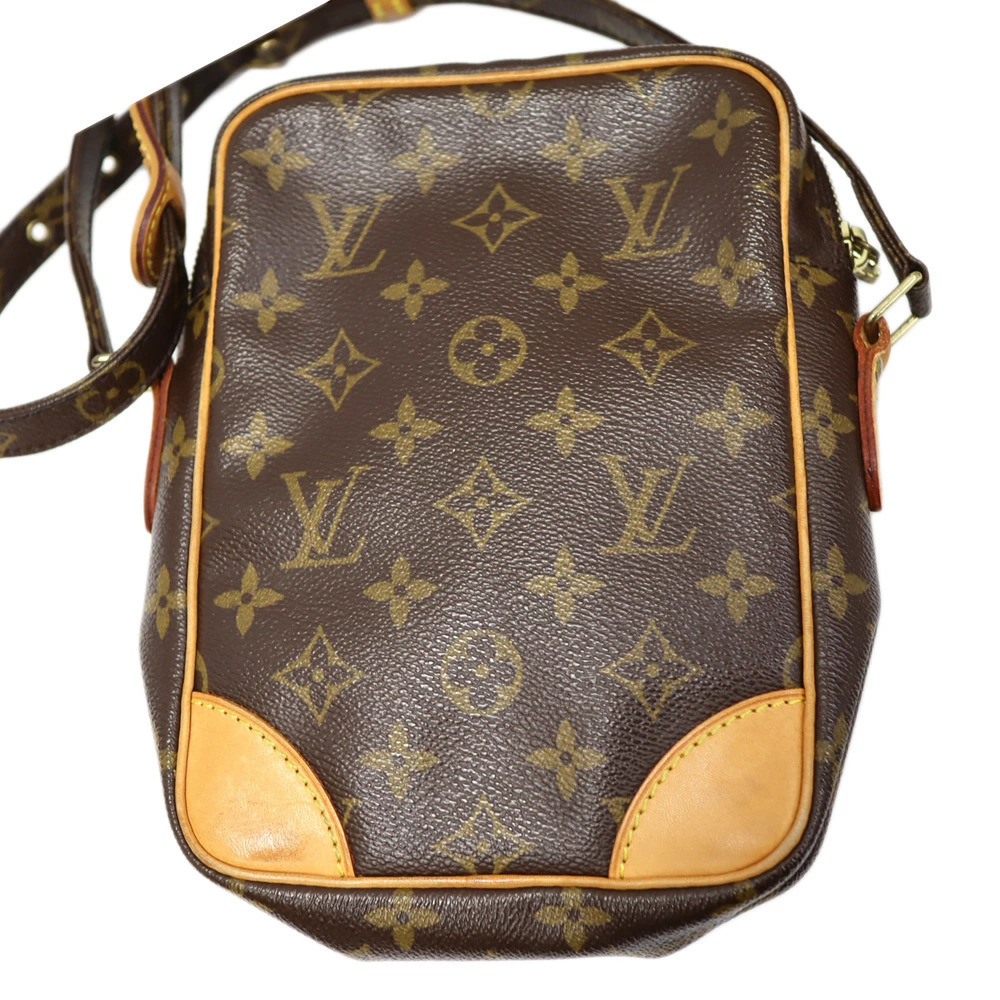 Louis Vuitton Canvas Amazon Brown Monogram Bag Shoulder